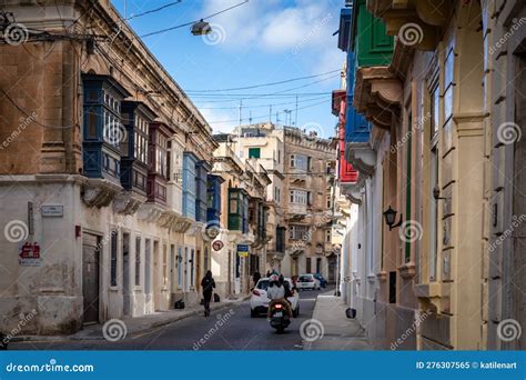 historic streets of sliema.